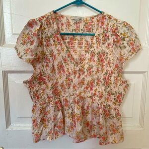 Floral AE blouse